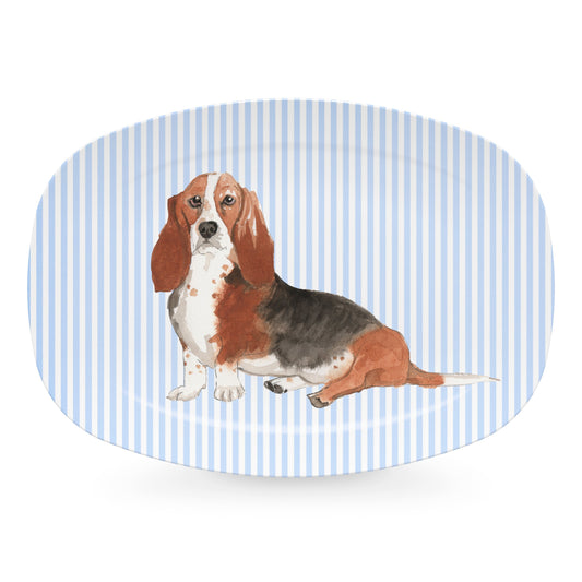 Best Friends Bassett Hound Platter