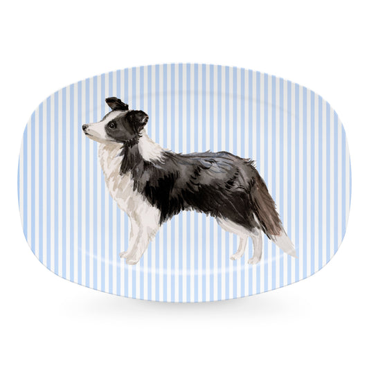 Best Friends Border Collie Platter