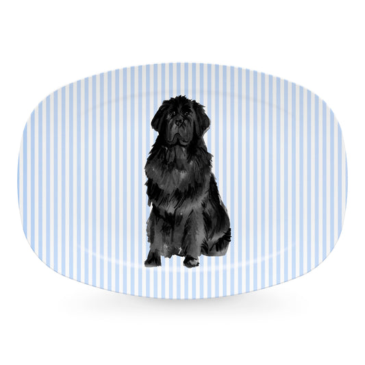 Best Friends Black Newfoundland Platter