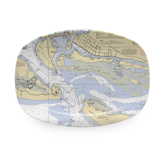 BEAUFORT NC Chart Platter