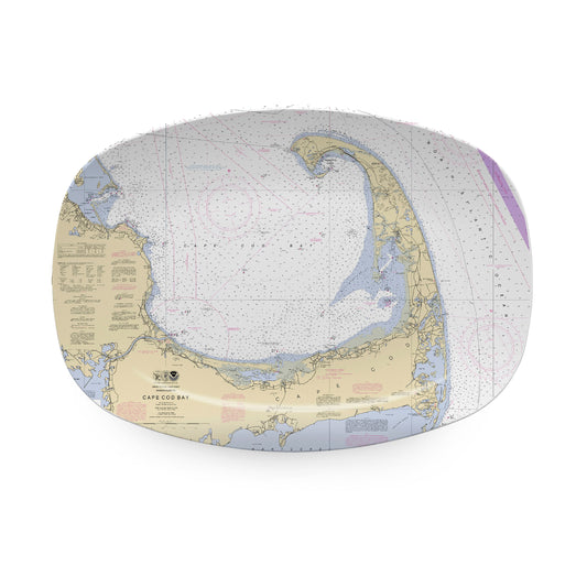 CAPE COD Chart Platter