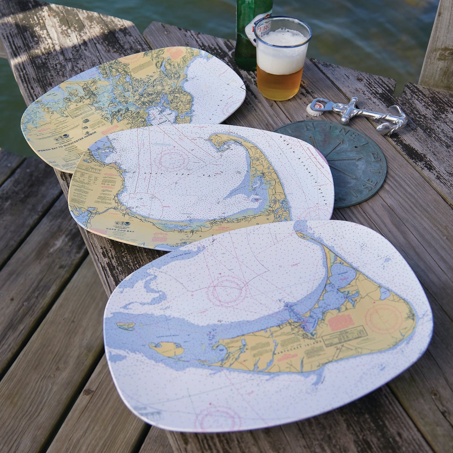 CAPE COD Chart Platter