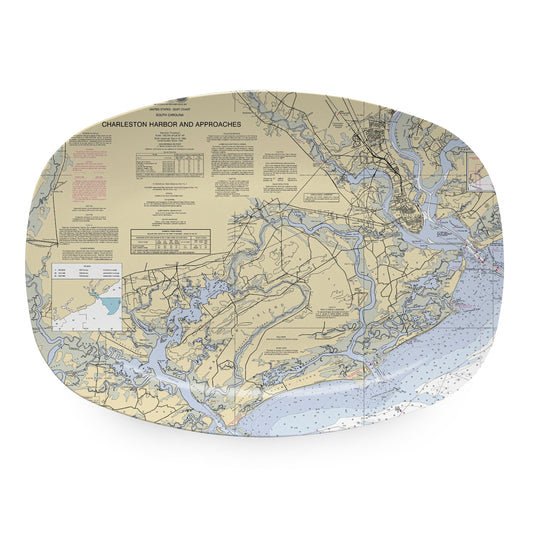 CHARLESTON Chart Platter