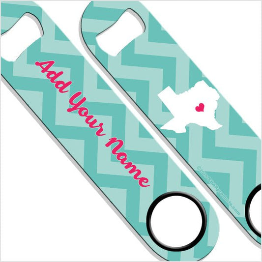 ADD YOUR NAME SPEED Bottle Opener - Chevron States