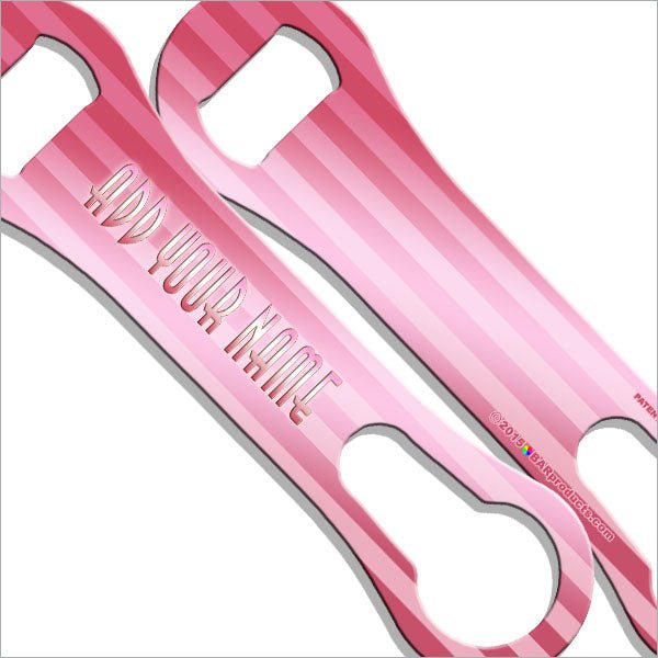 ADD YOUR NAME V-ROD® Bottle Opener – Foil Wrap – Several Color Options