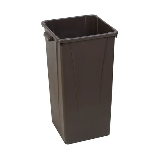 Carlisle 34352369 Centurian Trash Can, Brown, 23 Gal.